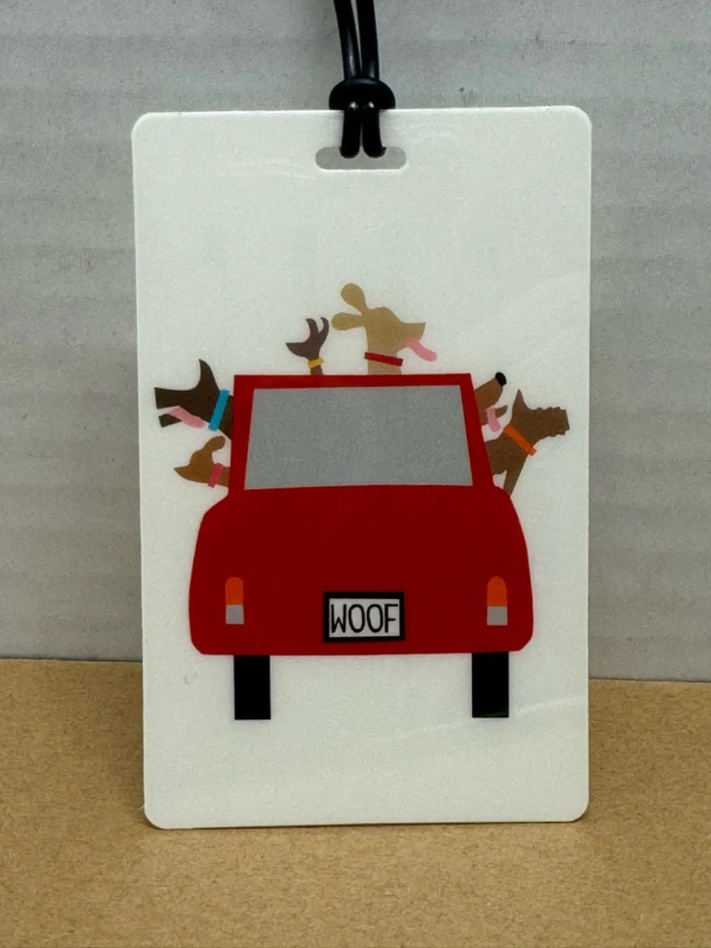 Set of 4 R. Nichols Luggage Tags - Doggies